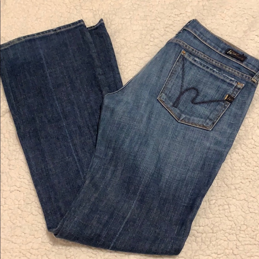 Citizens of Humanity bootcut jeans!